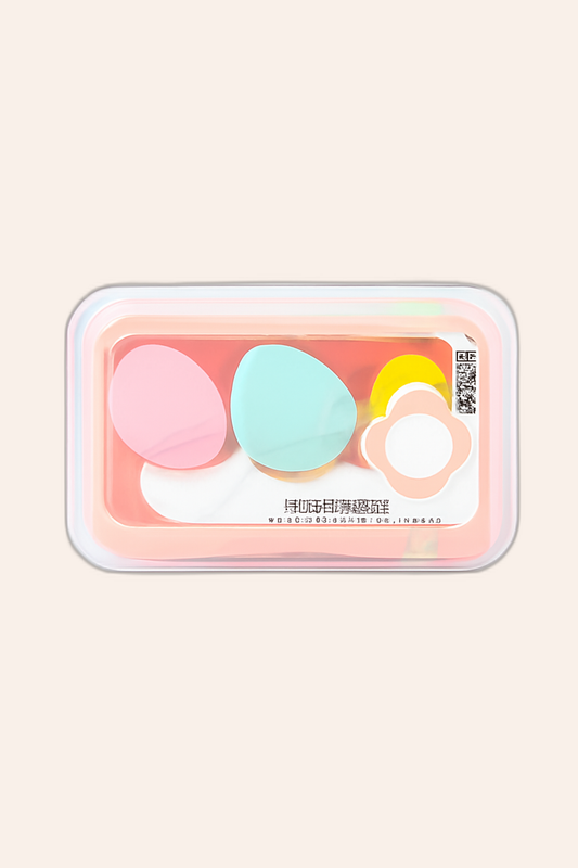 Mixueer 3-in-1 Beauty Blender Travel Case