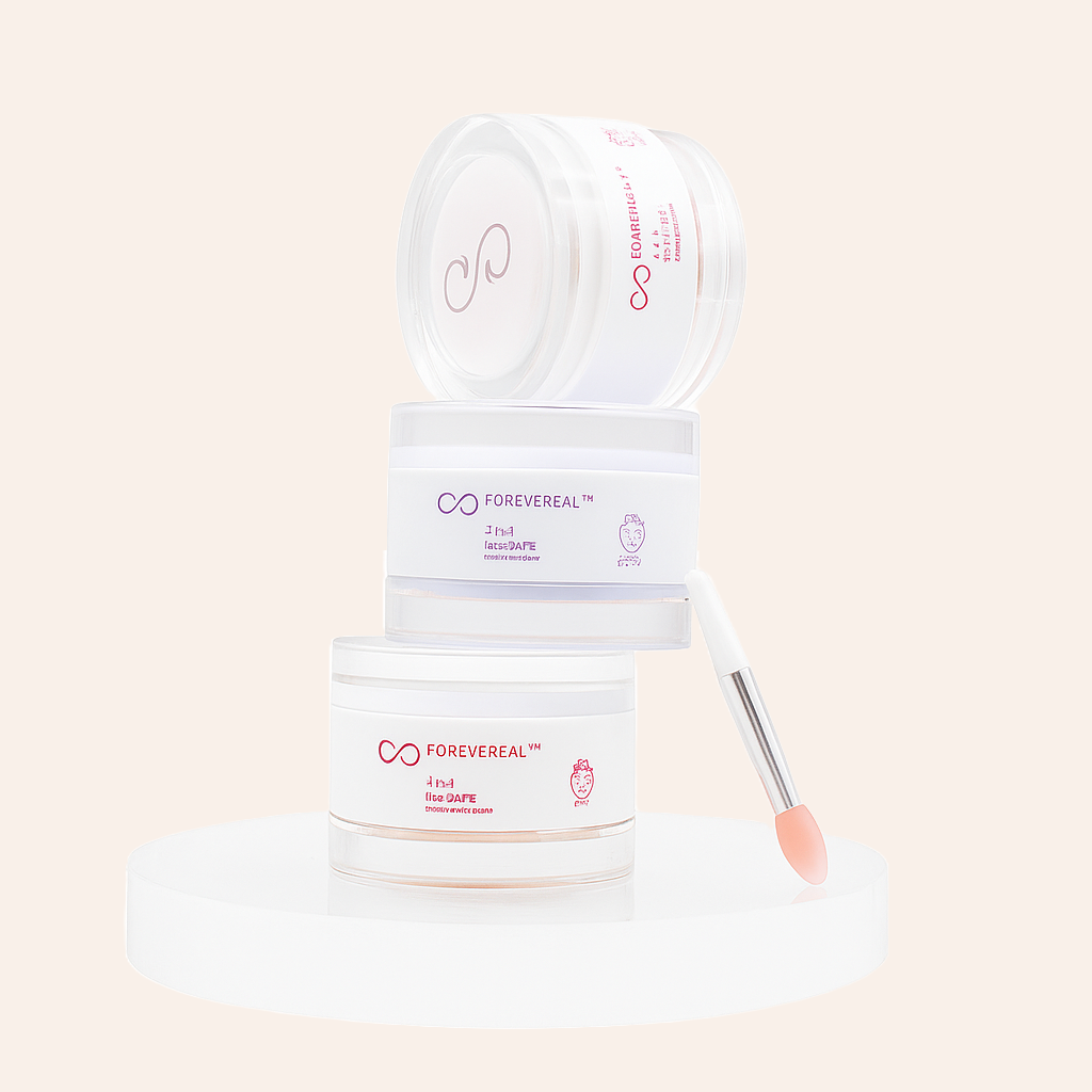 FOREVEREAL™ 2-in-1 Lip Care Set – Balm & Scrub