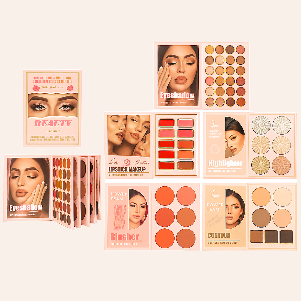 Face Makeup Palette Book