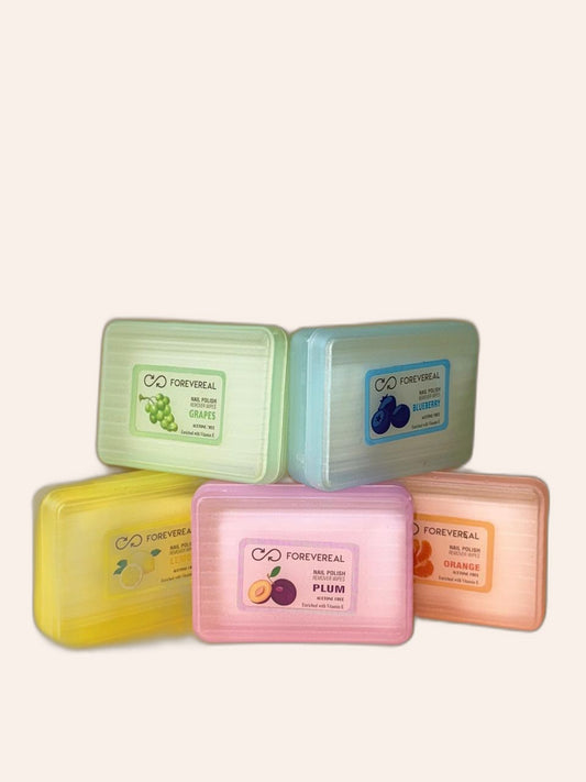 ForeverReal Nail Polish Remover Wipes (Pack of 2)