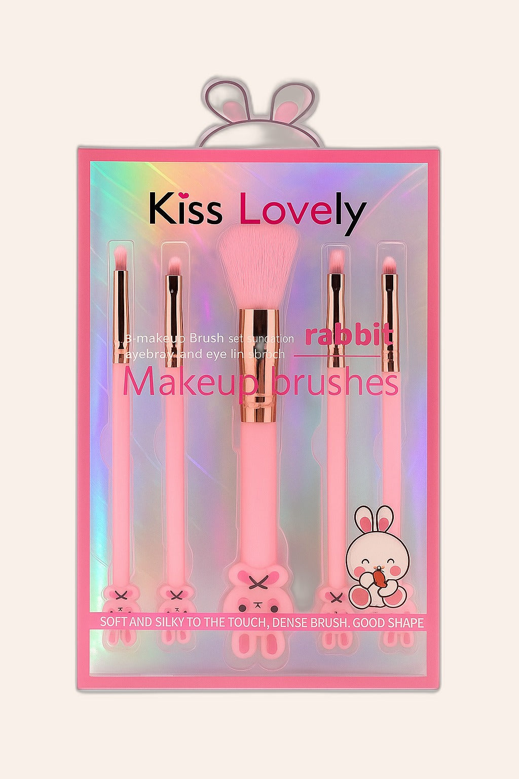 Kiss Lovely Rabbit Makeup Brush Set